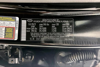 2022 Hyundai SANTA CRUZ SEL