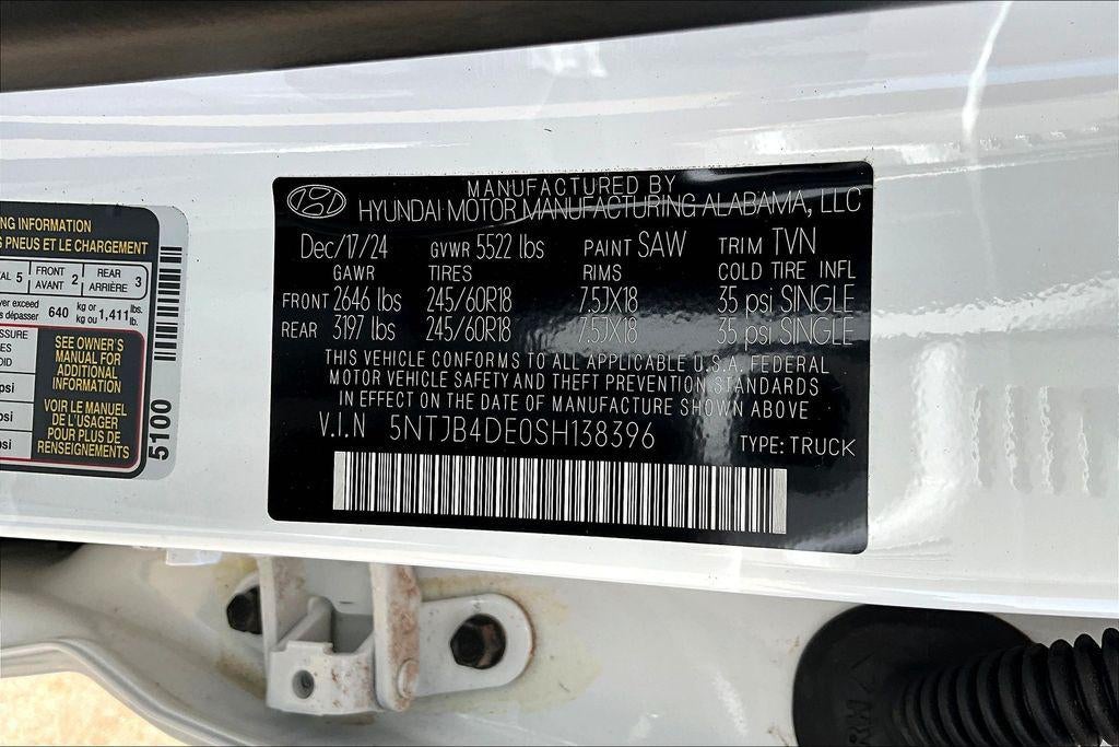 2025 Hyundai SANTA CRUZ SEL FWD