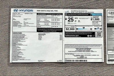 2026 Hyundai SANTA CRUZ SEL FWD