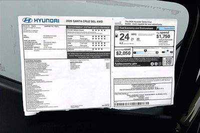 2026 Hyundai SANTA CRUZ SEL AWD