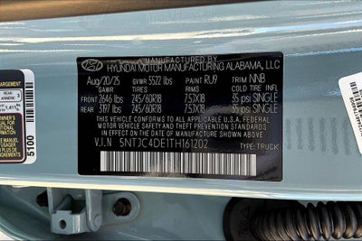 2026 Hyundai SANTA CRUZ SEL Activity FWD