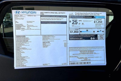 2027 Hyundai SANTA CRUZ SEL Activity FWD