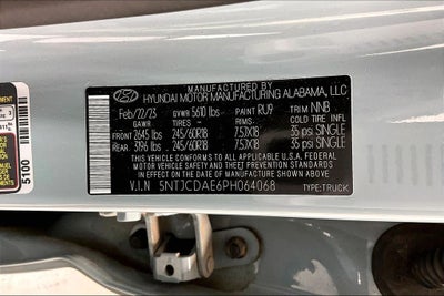 2023 Hyundai SANTA CRUZ SEL