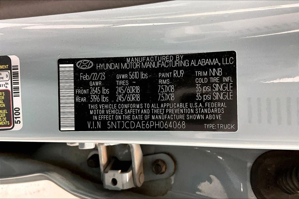 2023 Hyundai SANTA CRUZ SEL