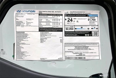 2026 Hyundai SANTA CRUZ SEL Activity AWD