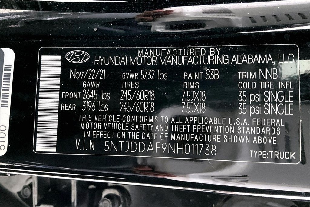 2022 Hyundai SANTA CRUZ SEL Premium