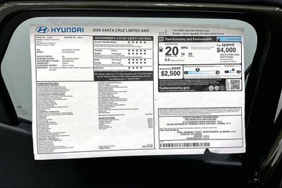 2026 Hyundai SANTA CRUZ Limited