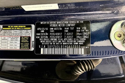 2017 Hyundai SANTA FE SPORT 2.4 Base