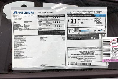 2026 Hyundai KONA SE FWD