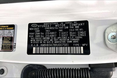 2024 Hyundai KONA ELECTRIC SE