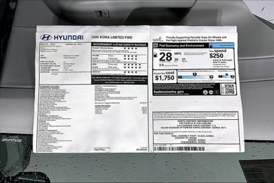 2026 Hyundai KONA Limited FWD