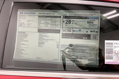 2026 Hyundai KONA Limited FWD