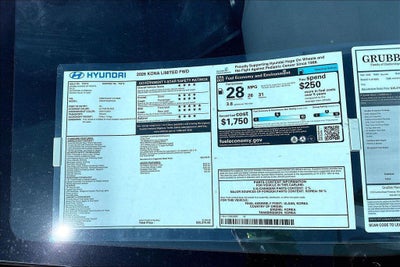 2026 Hyundai KONA Limited FWD