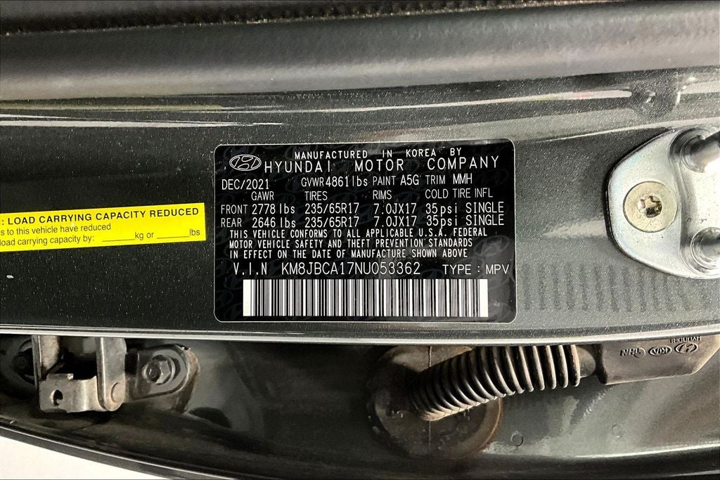 2022 Hyundai TUCSON HYBRID Blue