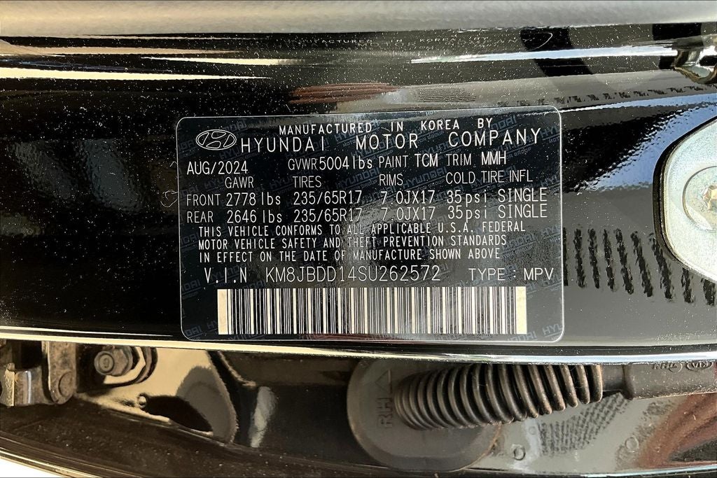 2025 Hyundai TUCSON HYBRID Blue