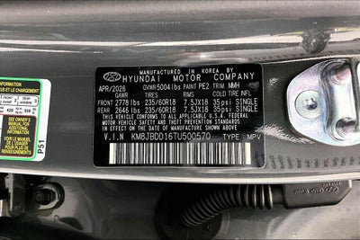 2026 Hyundai TUCSON HYBRID SEL AWD