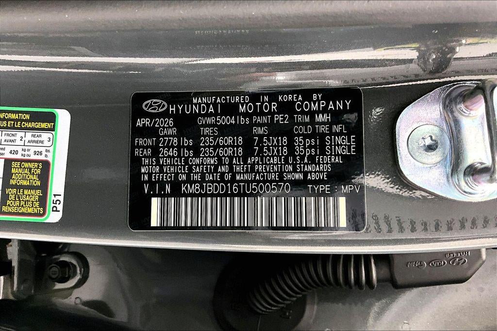 2026 Hyundai TUCSON HYBRID SEL AWD