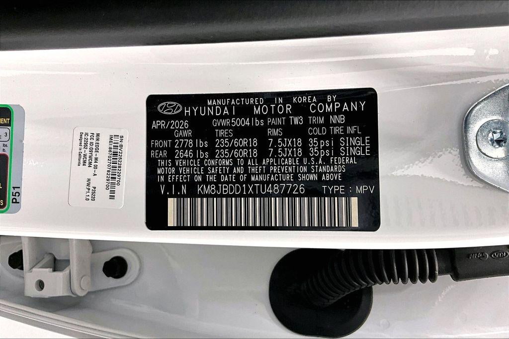 2026 Hyundai TUCSON HYBRID SEL AWD
