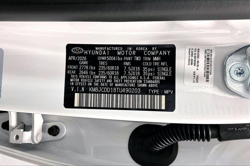 2026 Hyundai TUCSON HYBRID SEL Convenience