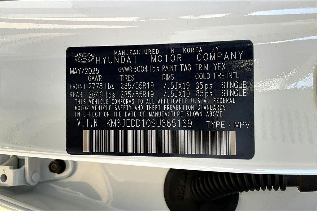 2025 Hyundai TUCSON HYBRID Limited