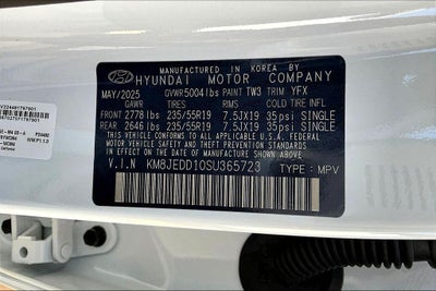 2025 Hyundai TUCSON HYBRID Limited