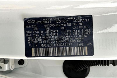 2025 Hyundai TUCSON HYBRID Limited