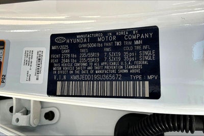 2025 Hyundai TUCSON HYBRID Limited