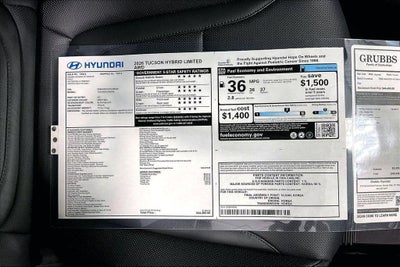 2026 Hyundai TUCSON HYBRID Limited