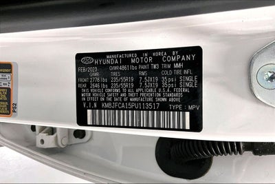 2023 Hyundai TUCSON HYBRID SEL Convenience