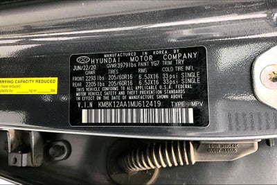 2021 Hyundai KONA SE