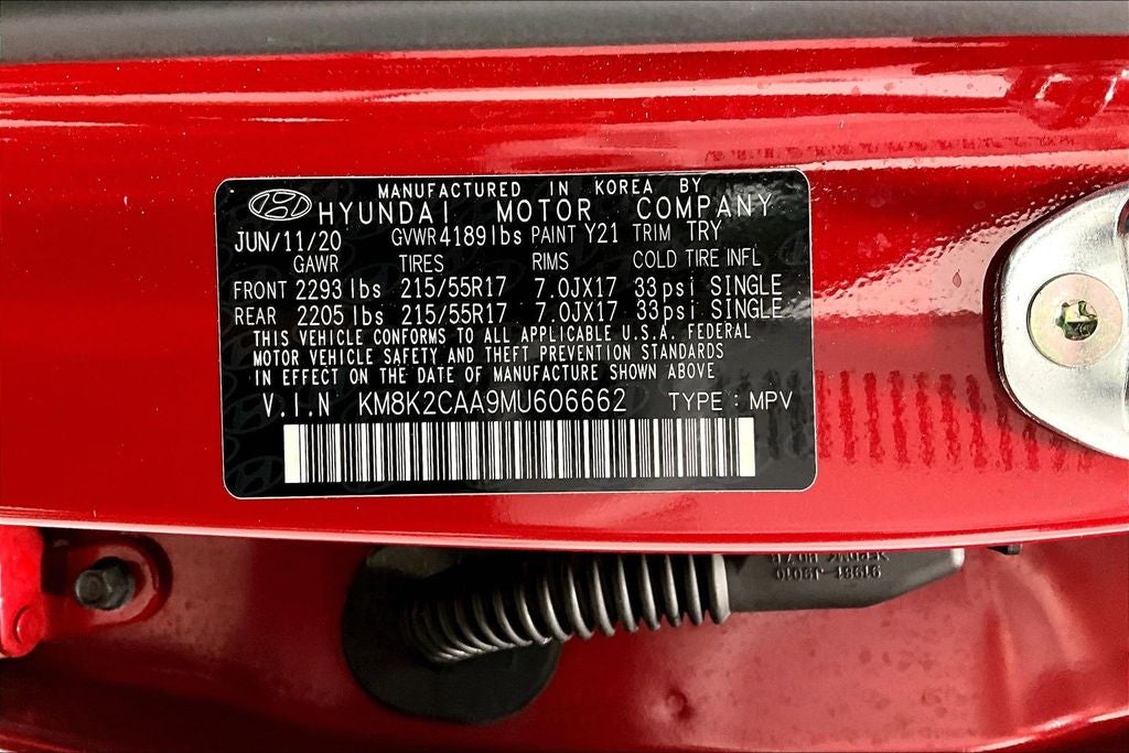 2021 Hyundai KONA SEL