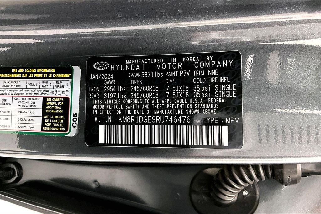 2024 Hyundai PALISADE SE