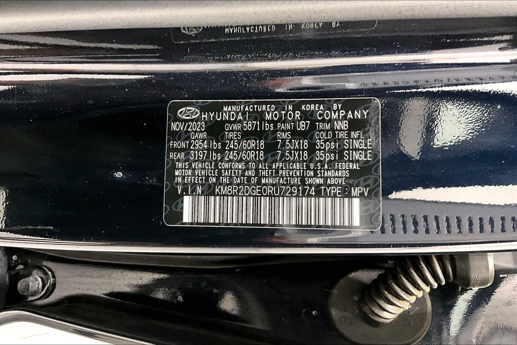 2024 Hyundai PALISADE SEL 7 Passenger