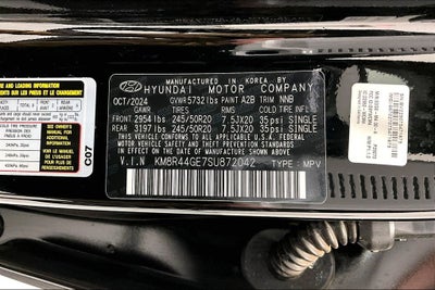 2025 Hyundai PALISADE SEL Premium 8 Passenger