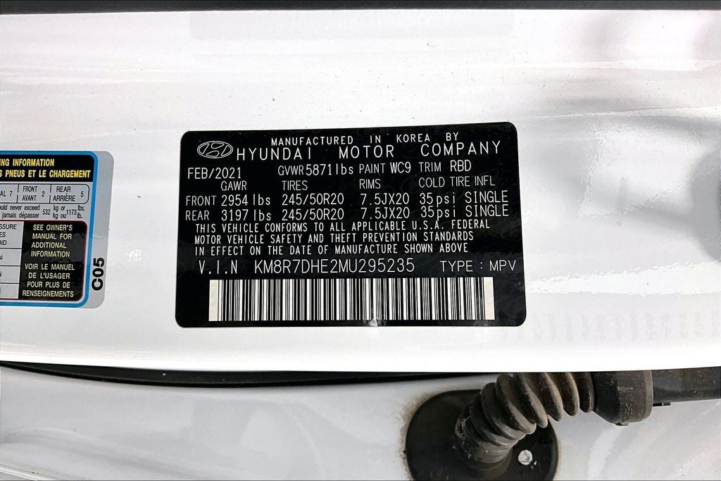 2021 Hyundai PALISADE Calligraphy