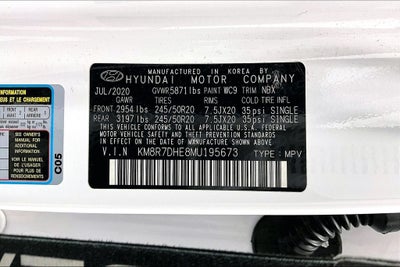 2021 Hyundai PALISADE Calligraphy