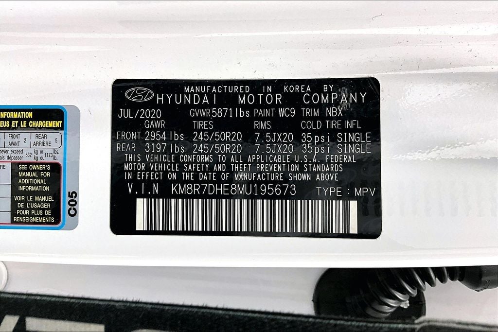 2021 Hyundai PALISADE Calligraphy