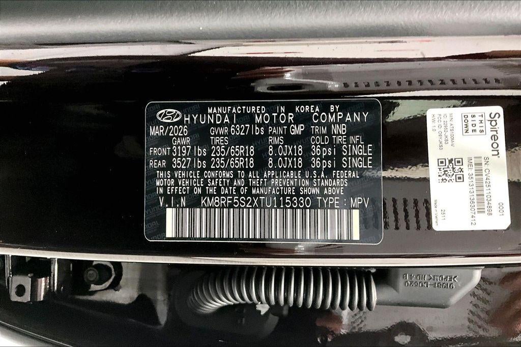 2026 Hyundai PALISADE SE FWD