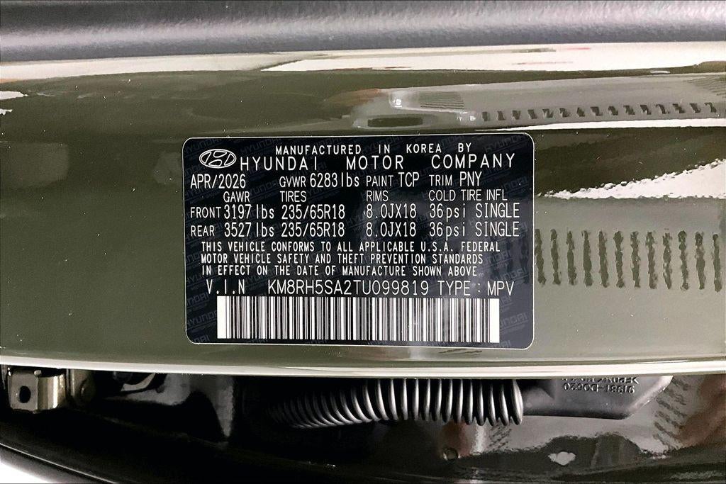 2026 Hyundai PALISADE HYBRID Blue SEL Premium 7P