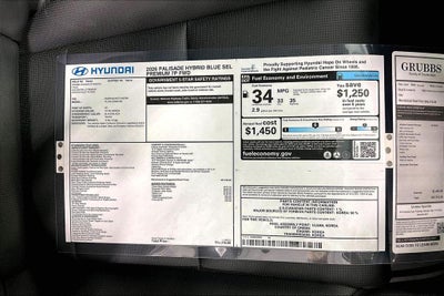 2026 Hyundai PALISADE HYBRID Blue SEL Premium 7P