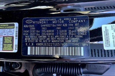 2026 Hyundai PALISADE XRT Pro