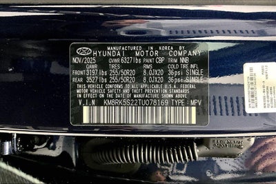 2026 Hyundai PALISADE Limited FWD