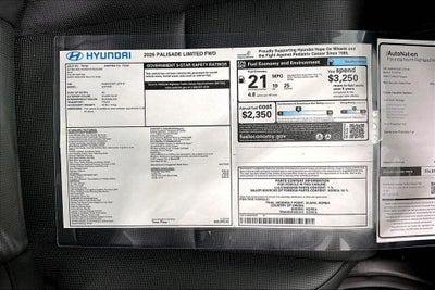 2026 Hyundai PALISADE Limited FWD