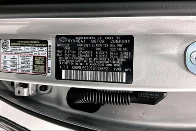 2026 Hyundai PALISADE SEL FWD