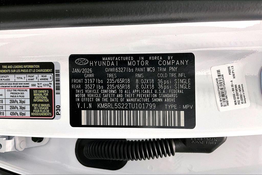 2026 Hyundai PALISADE SEL FWD