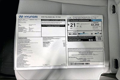 2026 Hyundai PALISADE SEL FWD