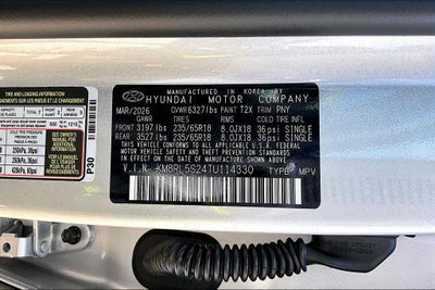 2026 Hyundai PALISADE SEL FWD