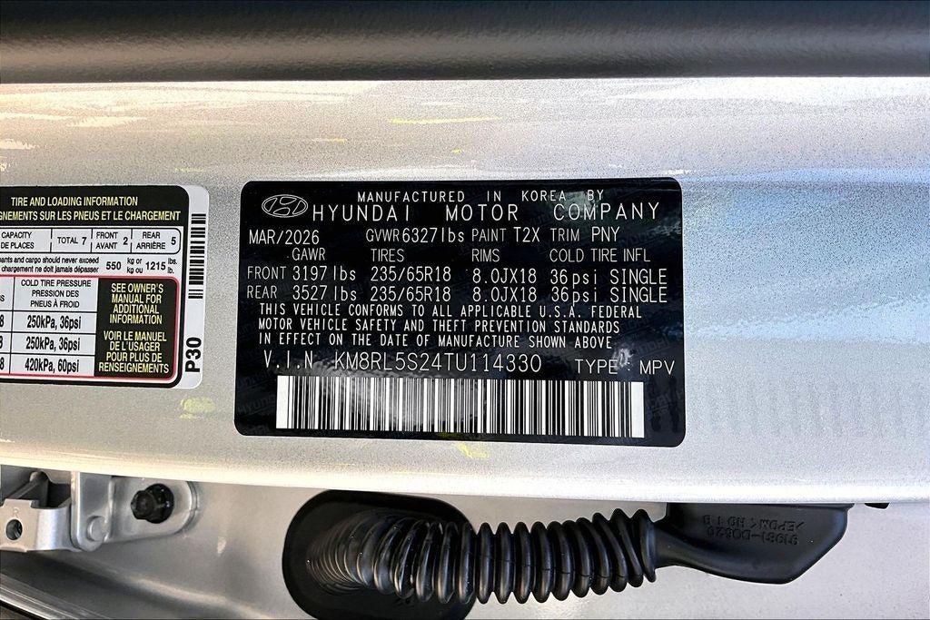 2026 Hyundai PALISADE SEL FWD