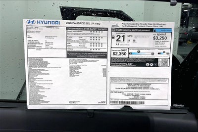 2026 Hyundai PALISADE SEL FWD