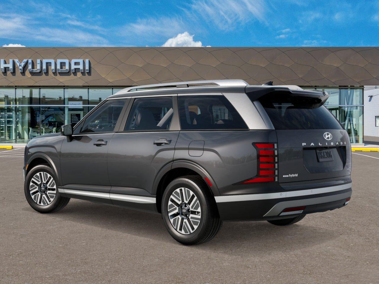 2027 Hyundai PALISADE HYBRID Blue SEL 8P